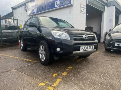 Usado Toyota RAV4 134 CV (98 kW) 2008 Negro SUV