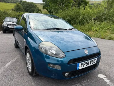 Used Fiat Punto Easy 2012 Blue Hatchback
