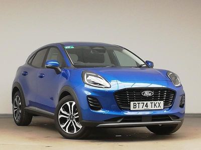 Used Ford Puma Titanium 125 HP (91 kW) 2024 Blue SUV