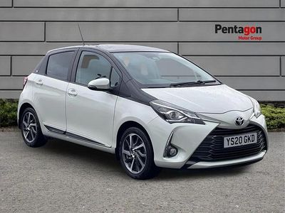 White Used 2020 Toyota Yaris Hatchback | £12,789 (Good price)