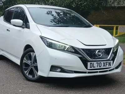 Second-hand Nissan Leaf N-Connecta 110 kW (150 CP) 2020 Alb Hatchback