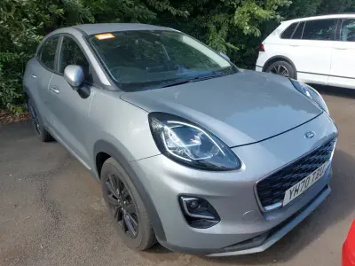Used Ford Puma Titanium 125 HP (91 kW) 2020 Silver SUV