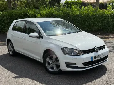 Used VW Golf VII Edition 125 HP (91 kW) 2016 White Hatchback
