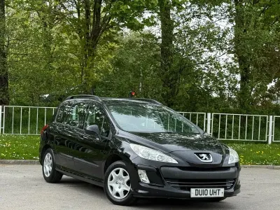 Used Peugeot 308 SW S 2010 Black Estate