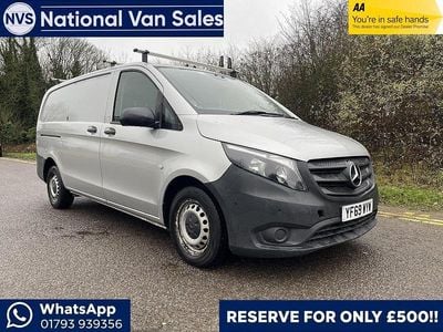 Silver Used 2019 Mercedes Vito Van | £9,990 (A bit pricey)