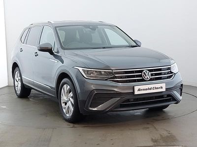 Grey Used 2022 VW Tiguan Allspace Life SUV | £22,498 (Fair price)