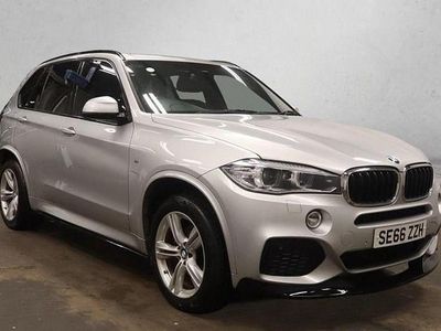 Used BMW X5 M Sport 231 HP (169 kW) 2017 Silver SUV
