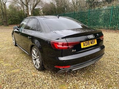 Used Audi A4 Black Edition 150 HP (110 kW) 2018 Black Sedan