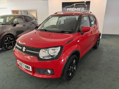 Used Suzuki Ignis SZ-T 90 HP (66 kW) 2017 Red SUV