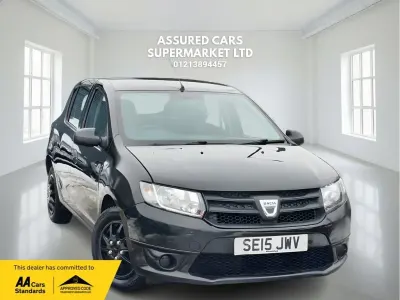 Używany Dacia Sandero Ambiance 75 KM (55 kW) 2015 Czarny Hatchback