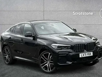 Used BMW X6 M Sport 340 HP (250 kW) 2021 Black SUV