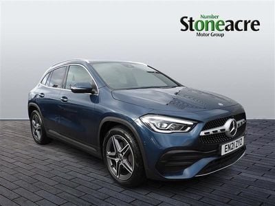 Used Mercedes GLA180 Executive 136 HP (100 kW) 2021 Blue SUV