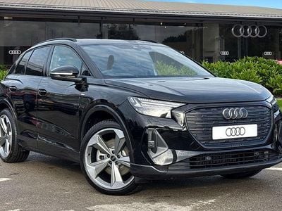 New Audi Q4 e-tron Black Edition 210 kW (286 HP) 2025 Black SUV