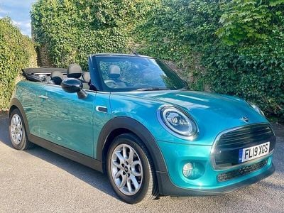 Begagnad Mini Cooper Cabriolet Classic 2019 Turkos Cab