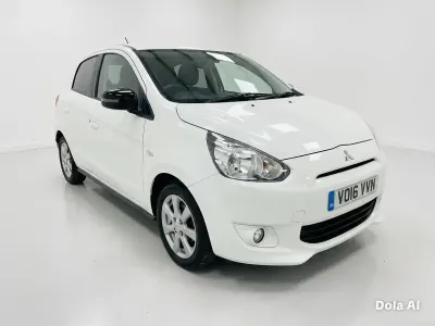 Used Mitsubishi Mirage 79 HP (58 kW) 2016 White Hatchback
