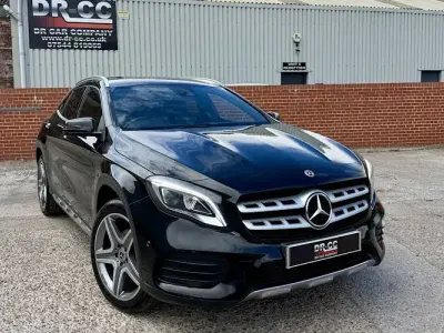 Used Mercedes GLA200 AMG Line Premium 136 HP (100 kW) 2018 Black SUV