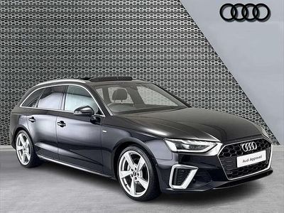 Used Audi A4 S-Line 200 HP (147 kW) 2023 Black Estate