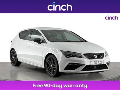 White Used 2020 Seat Leon Black Edition Hatchback | £16,099 (Fair price)