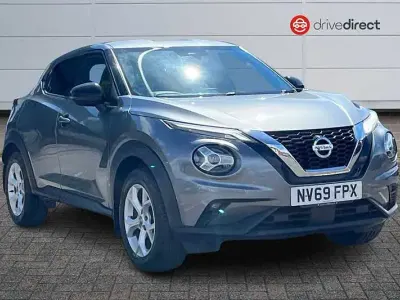 Used Nissan Juke N-Connecta 117 HP (86 kW) 2019 Grey SUV
