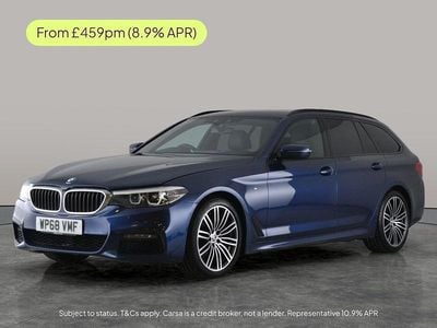 Blue Used 2018 BMW 520 M Sport Estate | £16,623 (Fair price)