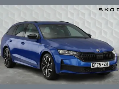 Used Skoda Octavia SportLine 147 HP (108 kW) 2025 Race blue metallic Estate