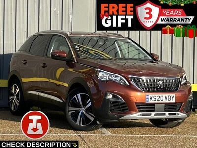 Bronze Used 2020 Peugeot 3008 Allure Hatchback | £14,486 (Fair price)