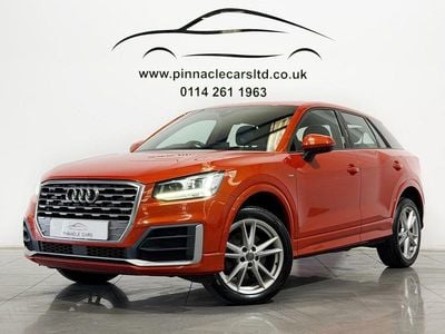 Used Audi Q2 S-Line 116 HP (85 kW) 2017 Orange SUV