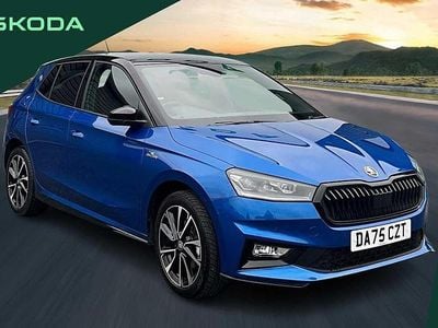 Race blue metallic black magic pearl effect Used 2025 Skoda Fabia Monte Carlo Hatchback | £20,350 (Expensive)