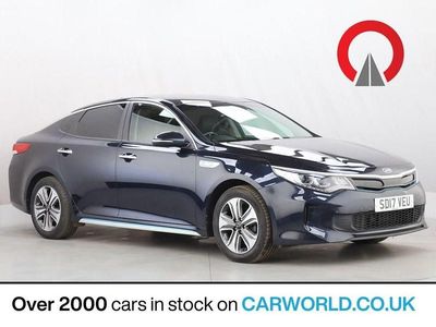 Blue Used 2017 Kia Optima Hybrid Sedan | £9,700