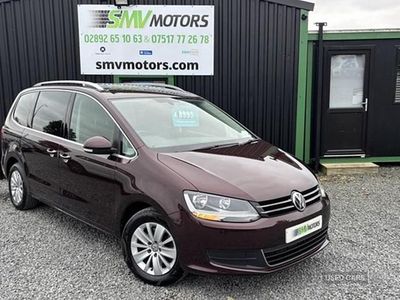 Red Used 2017 VW Sharan SE MPV | £8,995 (Expensive)