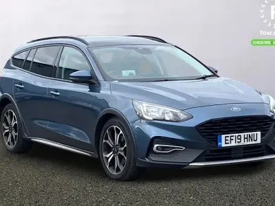 Used Ford Focus Active X 150 HP (110 kW) 2019 Blue Estate