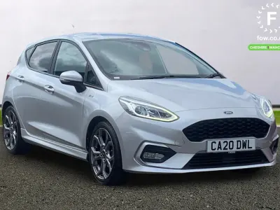 Used Ford Fiesta ST-Line X 101 HP (74 kW) 2019 Silver Hatchback