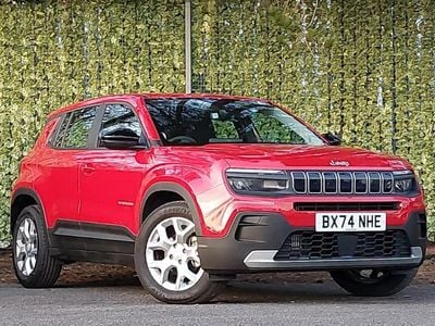 Used Jeep Avenger Altitude 100 HP (73 kW) 2024 Red SUV