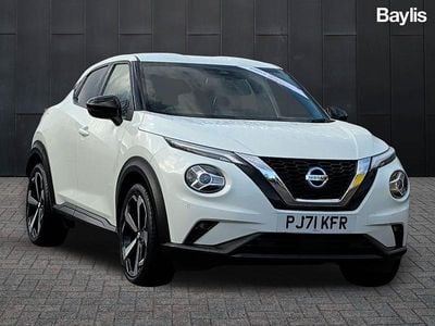 Used Nissan Juke Tekna 114 HP (83 kW) 2022 White SUV