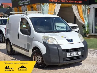 Used Peugeot Bipper S 2012 White MPV