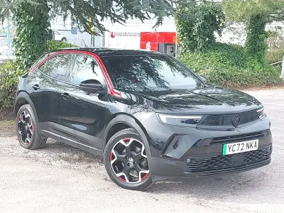 Used Vauxhall Mokka GS Line 100 kW (136 HP) 2022 Black SUV