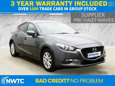 Used Mazda 3 121 HP (88 kW) 2017 Grey Hatchback