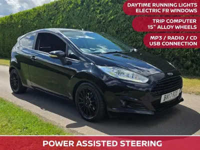 Used Ford Fiesta Zetec 98 HP (72 kW) 2017 Black Hatchback
