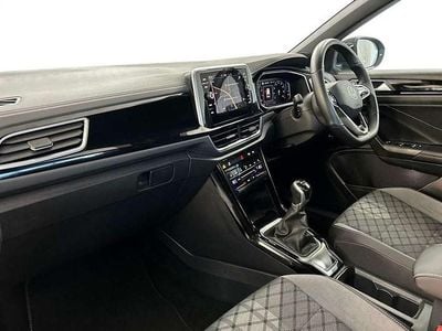 Begagnad VW T-Roc R-line 150 HK (110 kW) 2022 Svart SUV