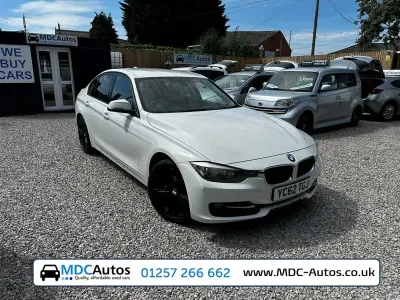 Used BMW 320 Sport Line 2012 White Sedan