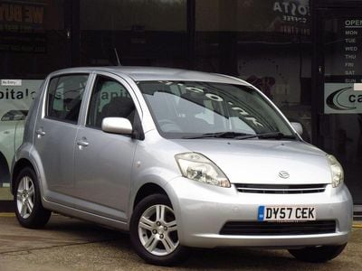 Silver Used 2007 Daihatsu Sirion Hatchback | £1,989 (Fair price)