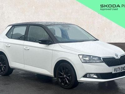 Used Skoda Fabia Colour Edition 95 HP (69 kW) 2021 White Hatchback