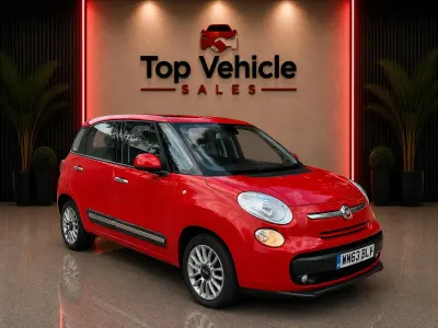 Used Fiat 500L Lounge 85 HP (62 kW) 2013 Red MPV