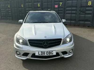 Used Mercedes C63 AMG AMG 2011 Silver Sedan