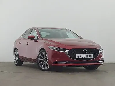 Używany Mazda 3 Inclusive 2019 Czerwony Sedan/Limuzyna