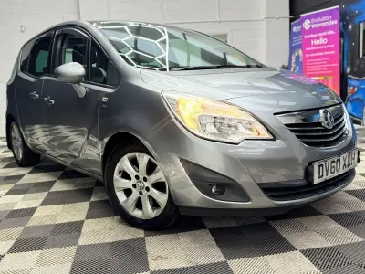 Used Vauxhall Meriva 100 HP (73 kW) 2010 Silver MPV