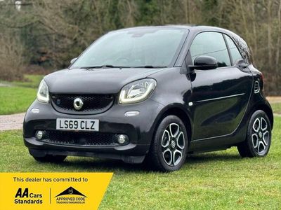 Used Smart ForTwo Electric Drive Premium 60 kW (82 HP) 2019 Black Coupe