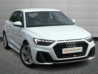 Used Audi A1 S-Line 94 HP (69 kW) 2019 White Hatchback