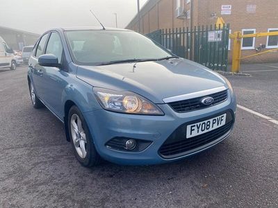 Used Ford Focus Zetec 2008 Blue Hatchback