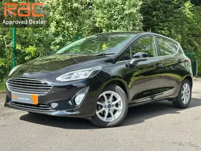 Used Ford Fiesta Zetec 100 HP (73 kW) 2018 Black Hatchback